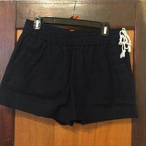 J. Crew Navy Shorts, Size Small, Brand New